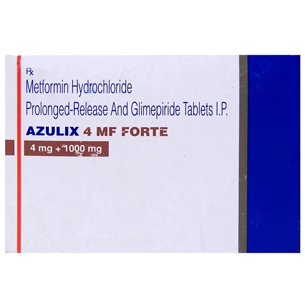 Azulix 4 MF Forte - Strip of 10 Tablets