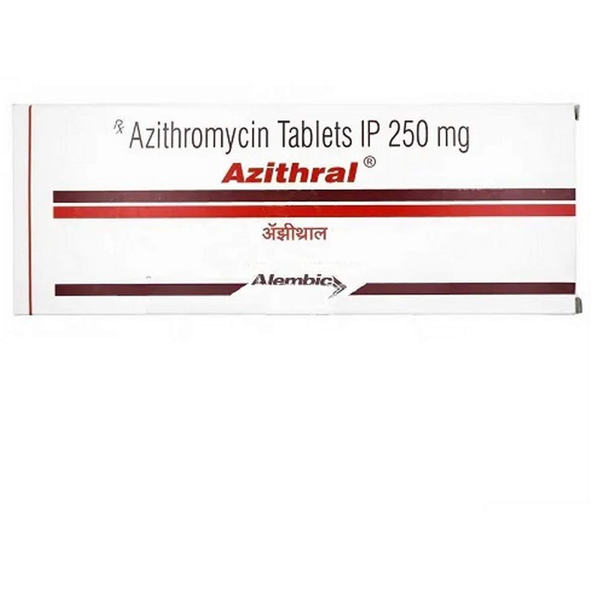 Azithral 250 Mg - Strip of 5 Tablets