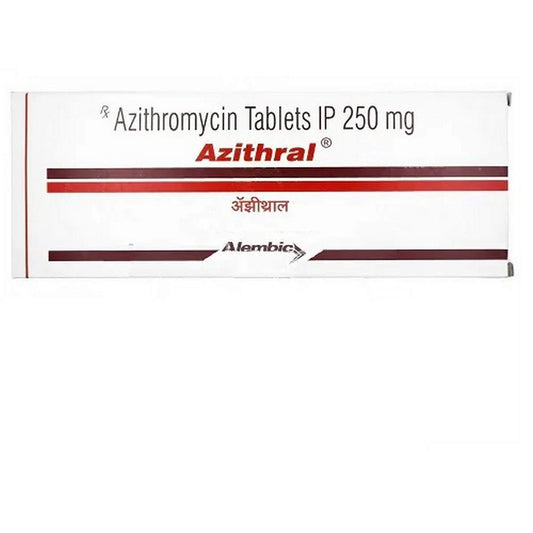 Azithral 250 Mg - Strip of 5 Tablets