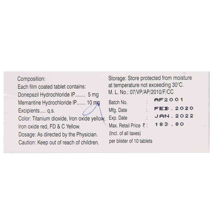 Aricep-M Forte - Strip of 10 Tablets