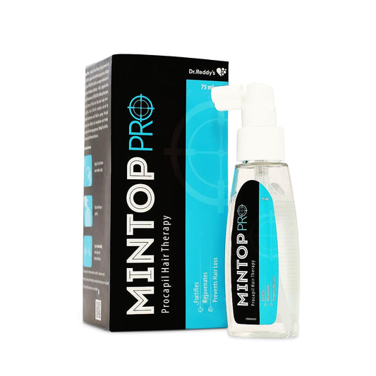 Dr. Reddy's Mintop Pro Hair Serum fortified with Procapil & Redensyl helps reduce hair fall for both Men & women - 75ml