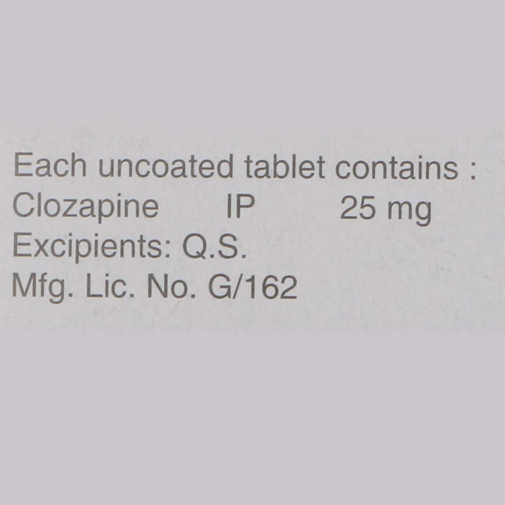 Skizoril 25 - Strip of 10 Tablets