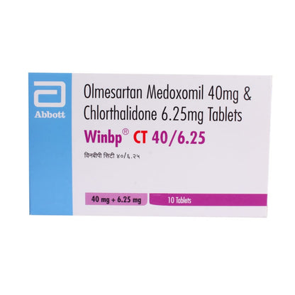 Winbp Ct 40/6.25 - Strip of 10 Tablets