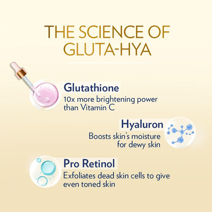 Vaseline Gluta-Hya Flawless Glow Lotion | For Face & Body |Bright & Eventone Skin | Glutathione & Pro-Retinol Infused Moisturizer 200ml