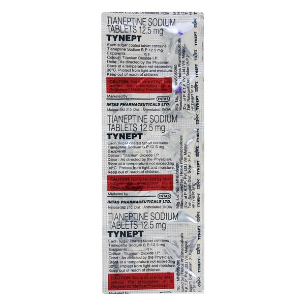 Tynept 10mg - Strip of 10 Tablets