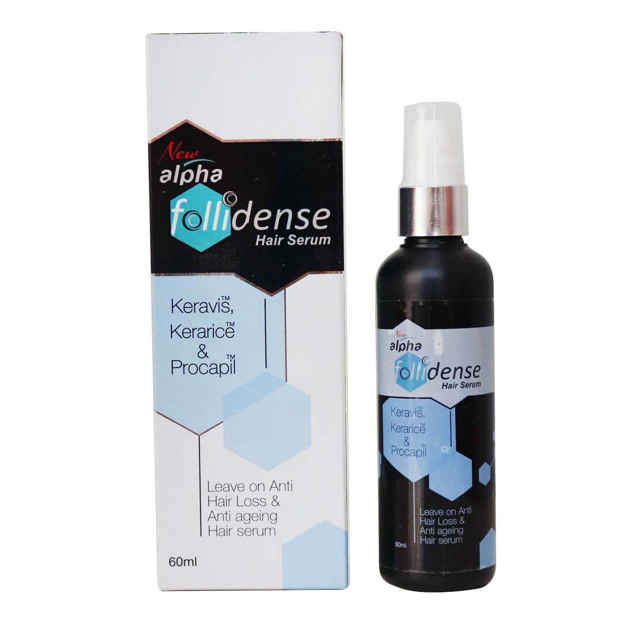 Alpha Follidense - Bottle of 60ml Hair Serum