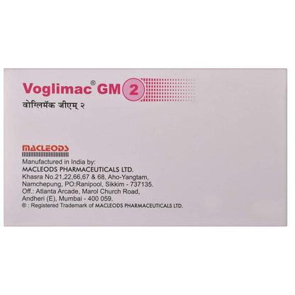 Voglimac GM 2 - Strip of 10 Tablets