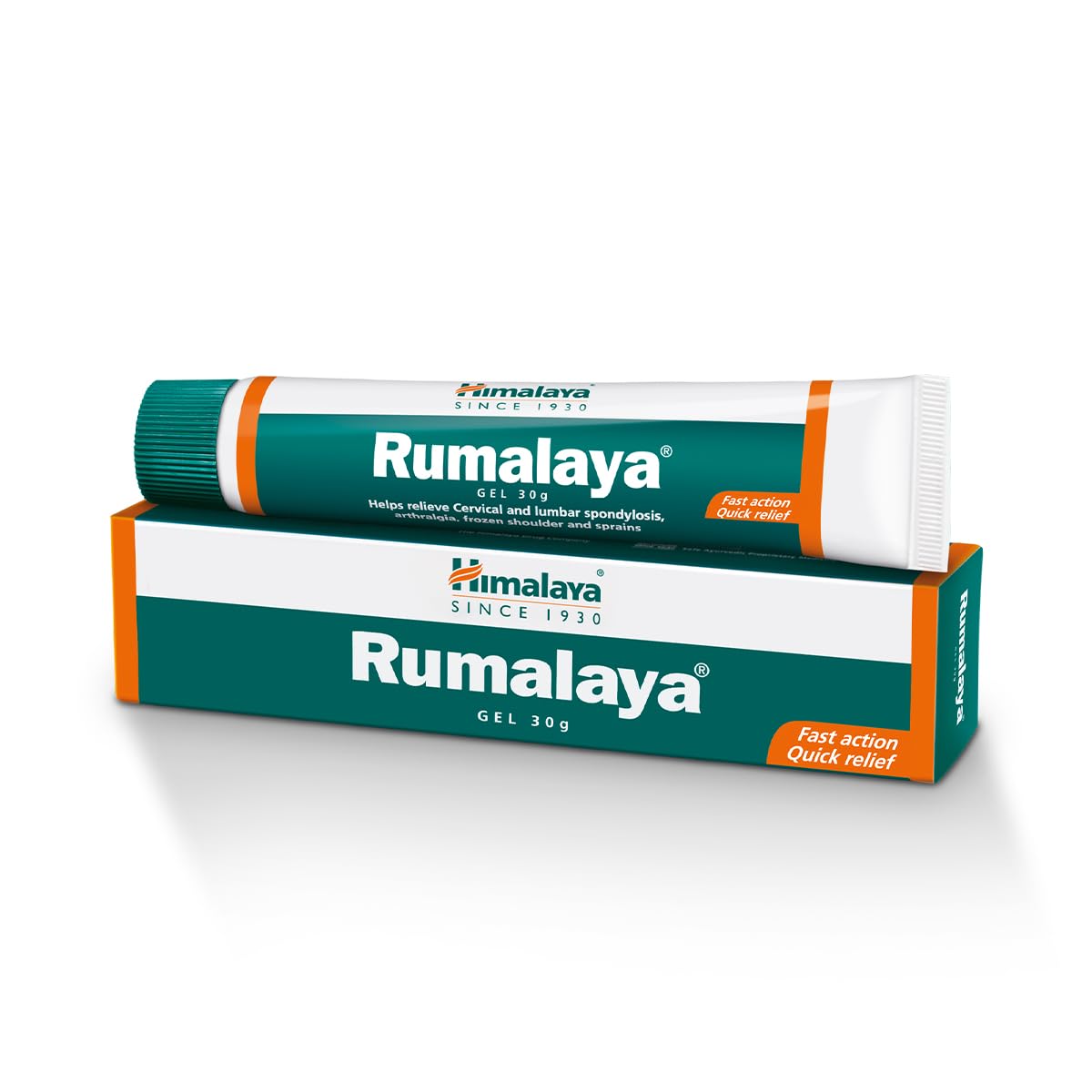 Himalaya Rumalaya Gel| Quick Relief Formula For Body Pain| Back Pain, Knee Pain, Muscle Pain, Sprains| Ayurvedic | 30G