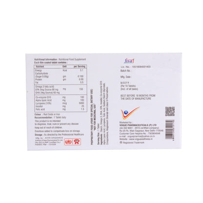 VO - Q 10 - Strip of 10 Tablets