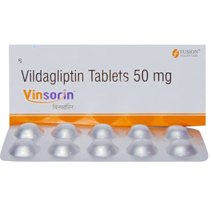 Vinsorin 50MG - Strip of 10 Tablets