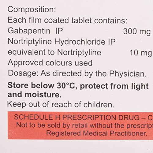 Gabaneuron NT - Strip of 15 Tablets