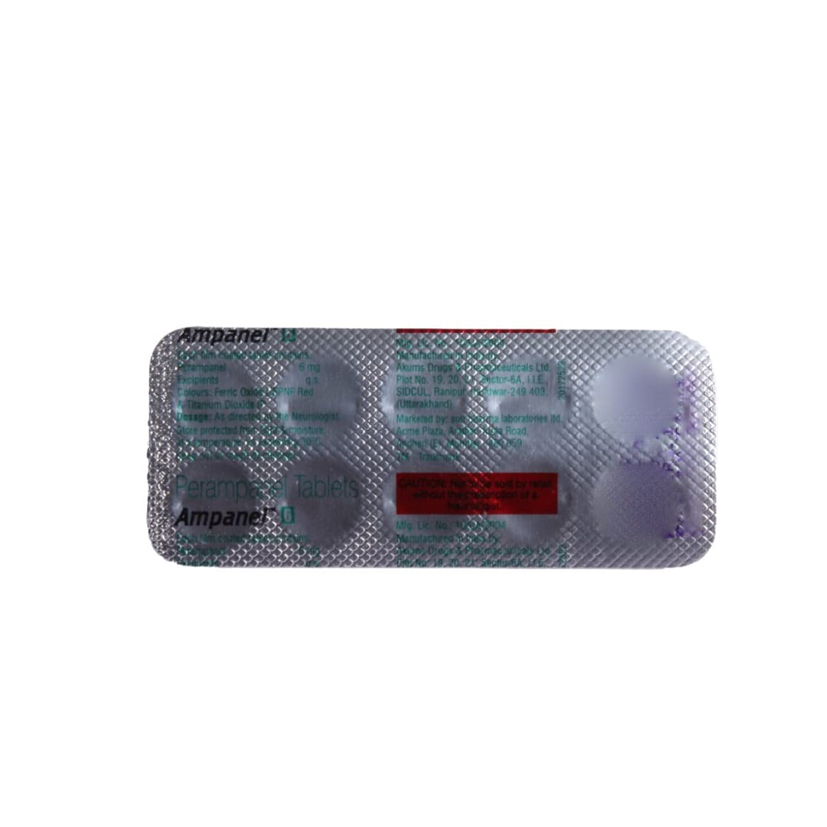 AMPANEL 6 - Strip of 10 Tablets