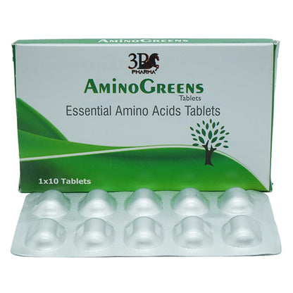 Aminogreens - Strip of 10 Tablets