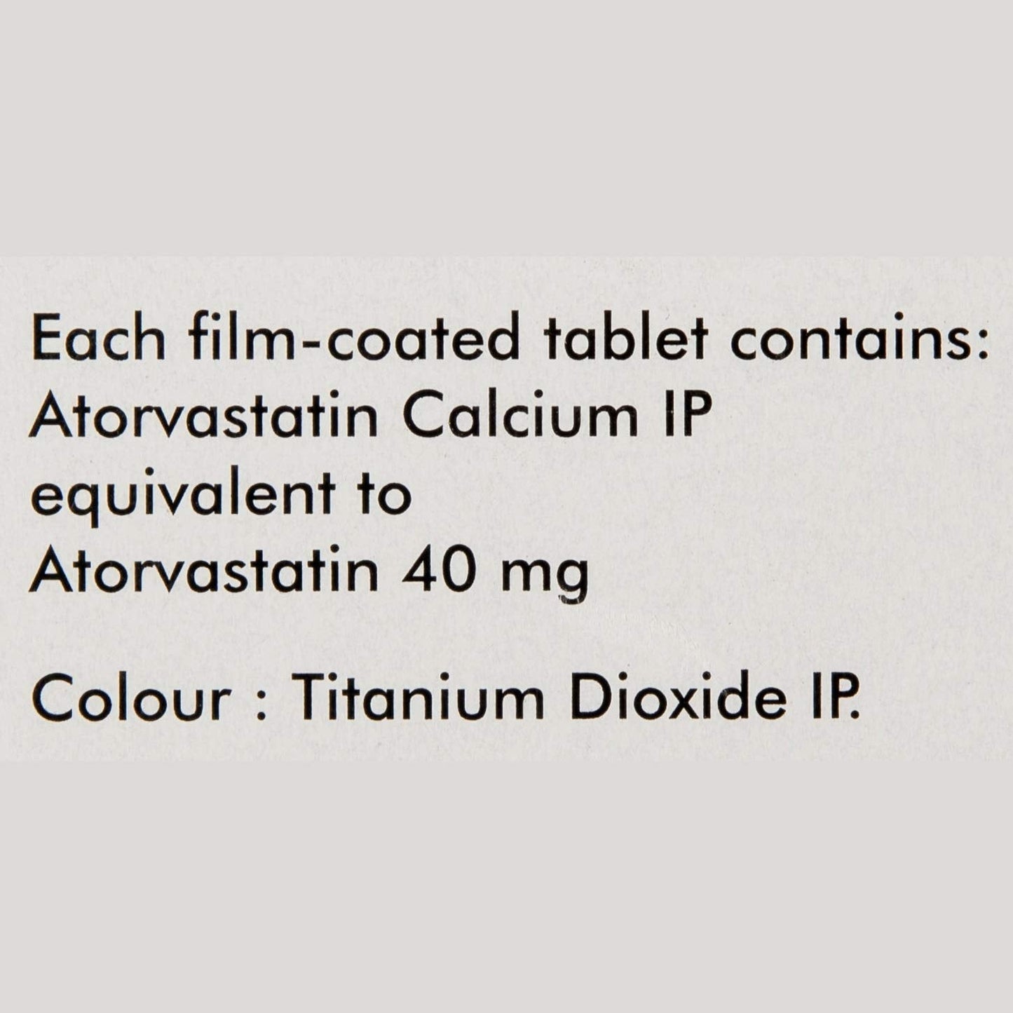 Avas 40 - Strip of 10 Tablets