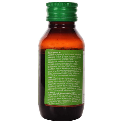 Wokadine 2% - Bottle of 100 ml Gargle Solution