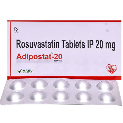 Adipostat-20 - Strip of 10 Tablets