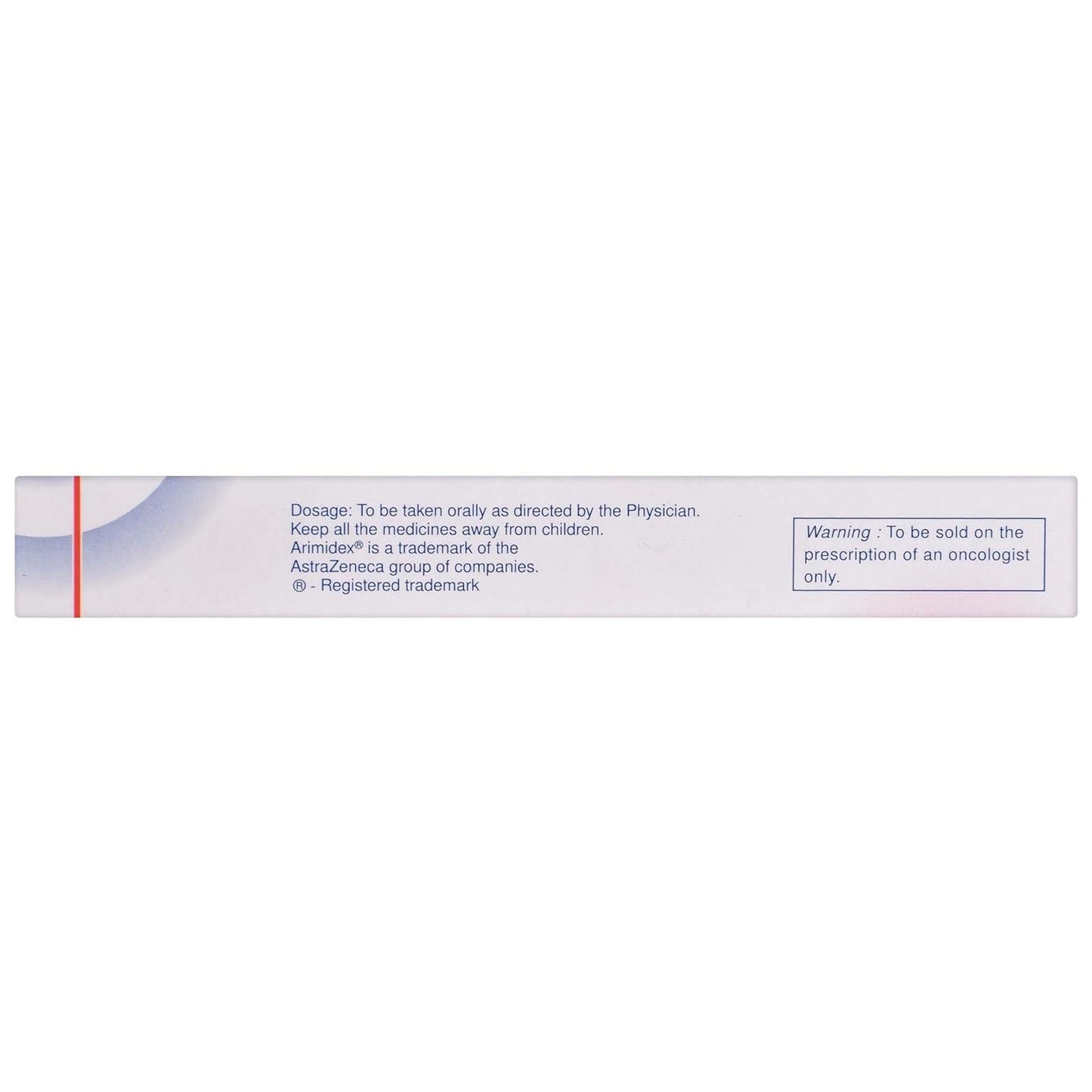 Arimidex 1mg - Strip of 14 Tablets