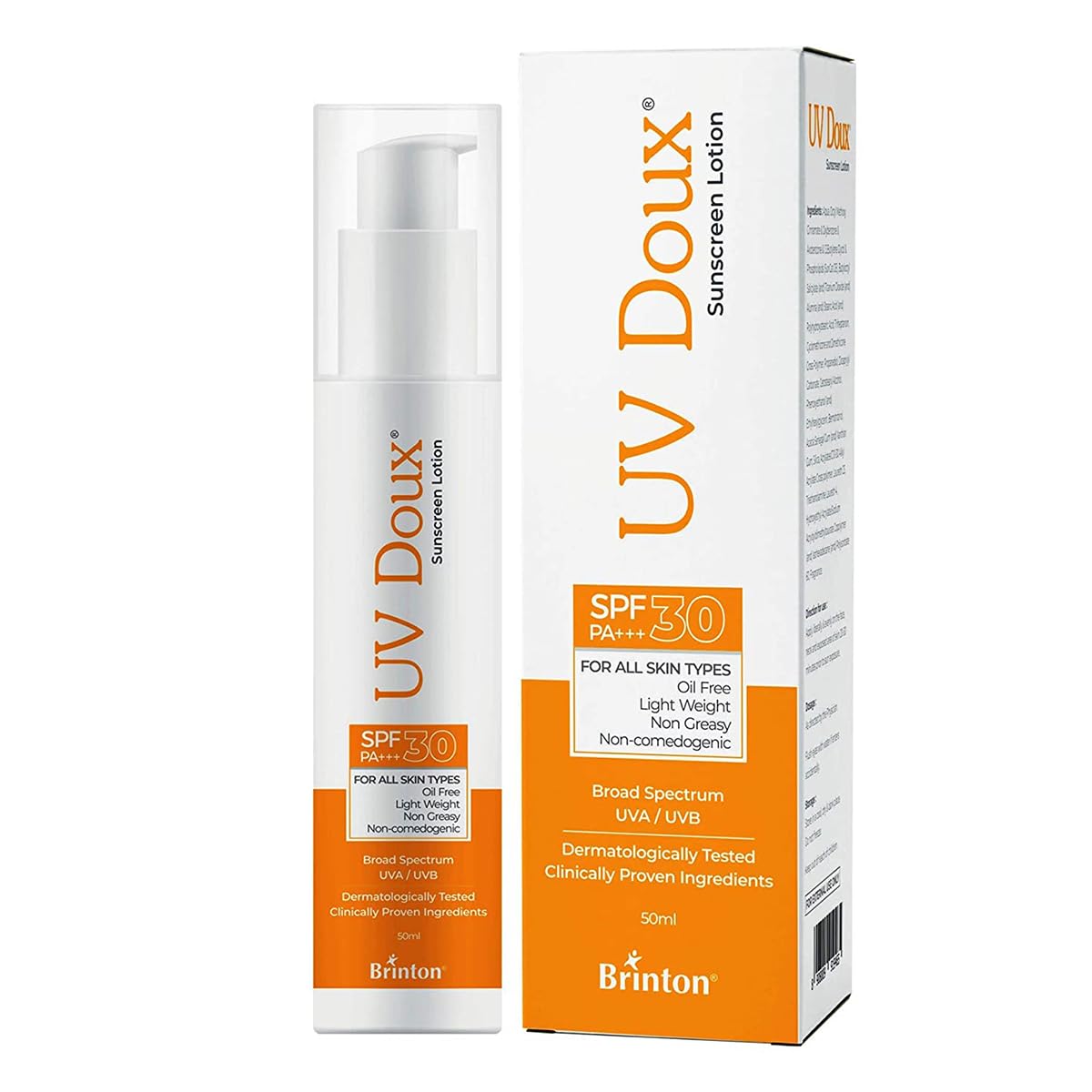 Uv Doux Spf30 - Bottle of 50ml Sunscreen Lotion