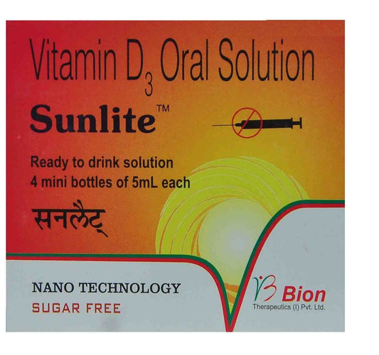 Sunlite Sf Oral - Vial of 4X5 ml Solution