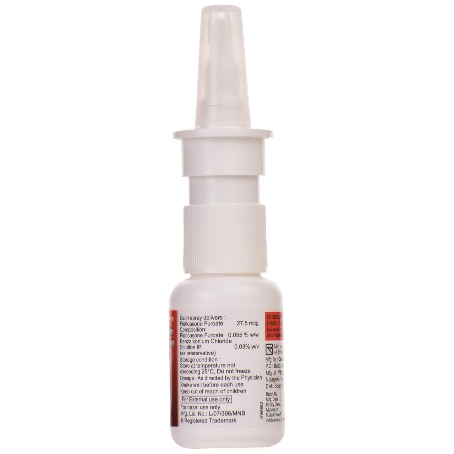 Fluticone-FT - Bottle of 6gm Nasal Spray