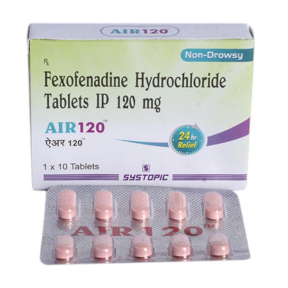 Air 120MG - Strip of 10 Tablets