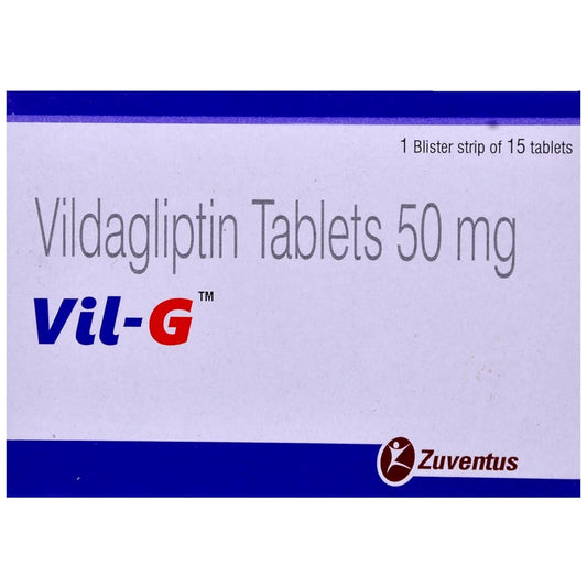 VIL-G 50MG - Strip of 15 Tablets