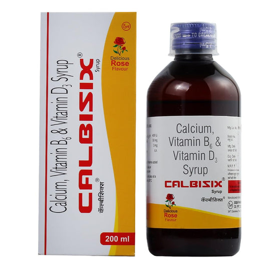 Calbisix - Bottle of 200ml Syrup