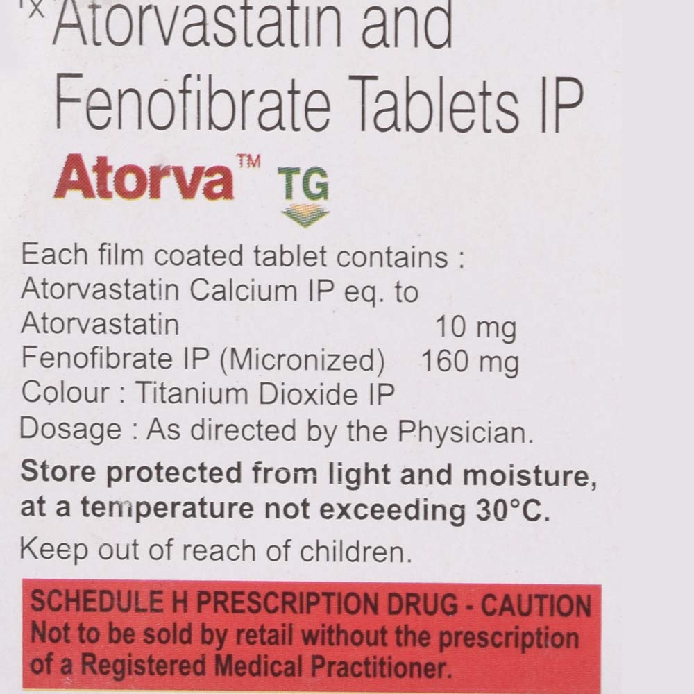 Atorva TG - Strip of 10 Tablets