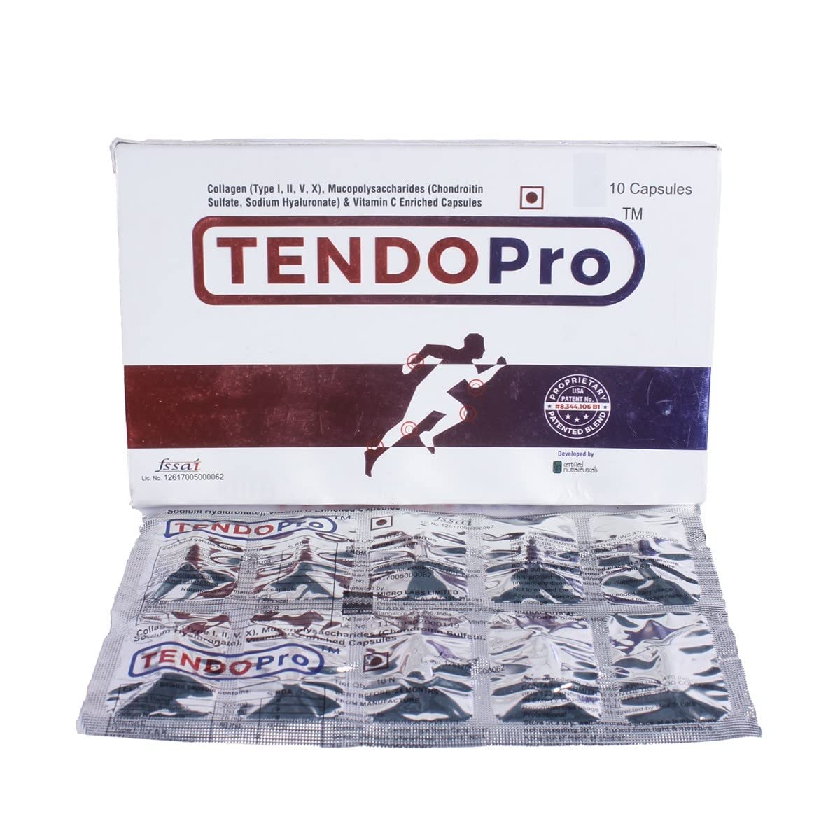 Tendo Pro - Strip of 10 Capsules