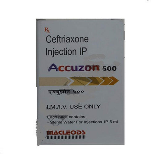 Accuzon 500mg - Vial of 500mg Injection