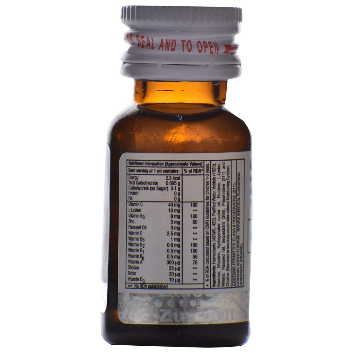 Zincovit - Bottel of 15 ml Drops