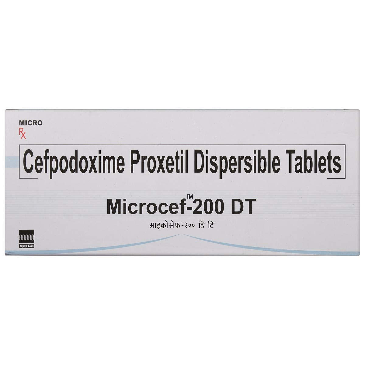 Microcef 200 DT - Strip of 10 Tablets