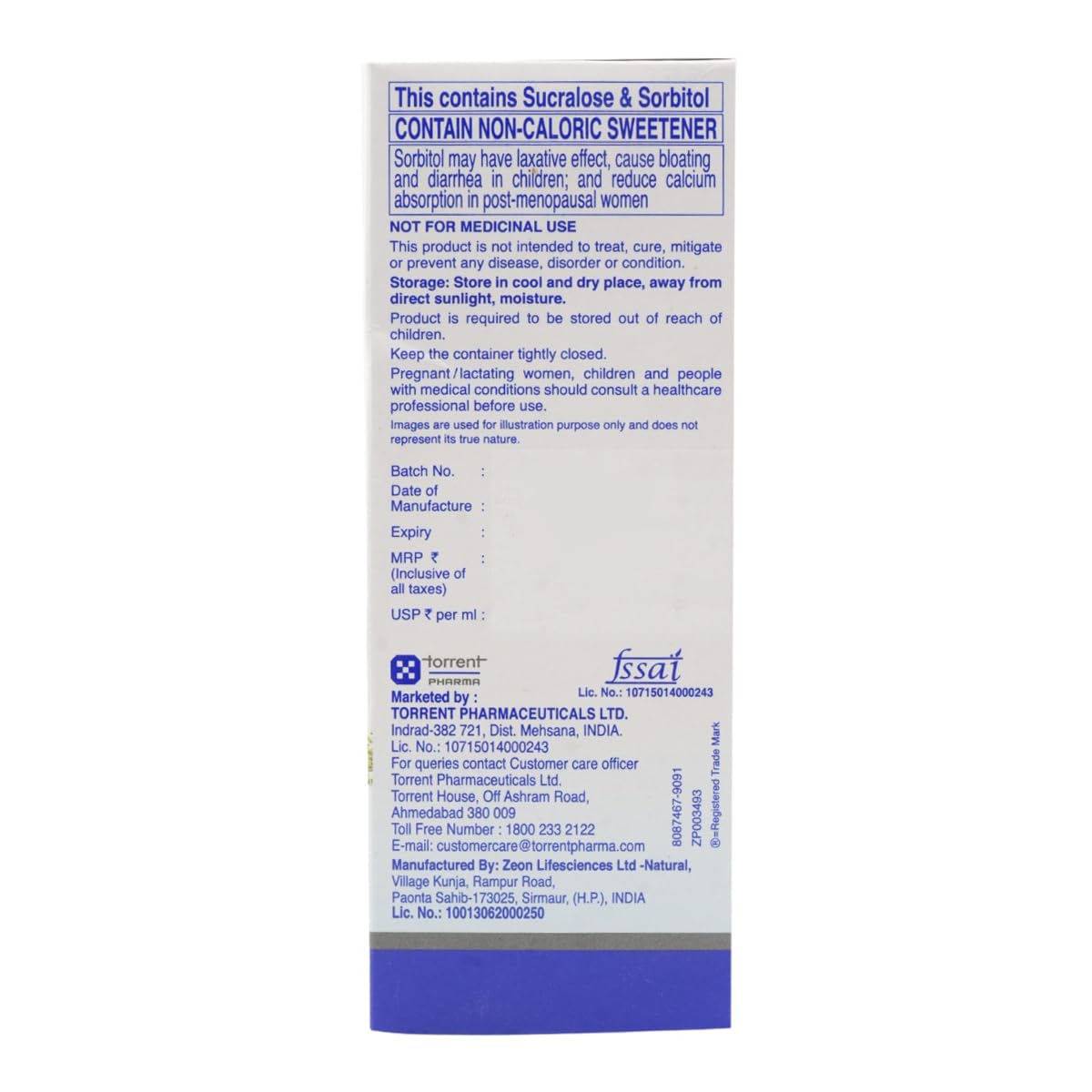 Unienzyme Plus Saunf Liquid - Bottle of 200ml Solution