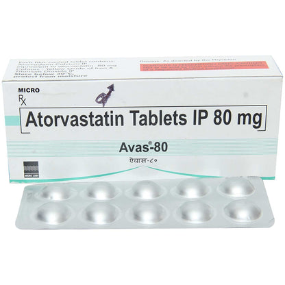 Avas-80 - Strip of 10 Tablets