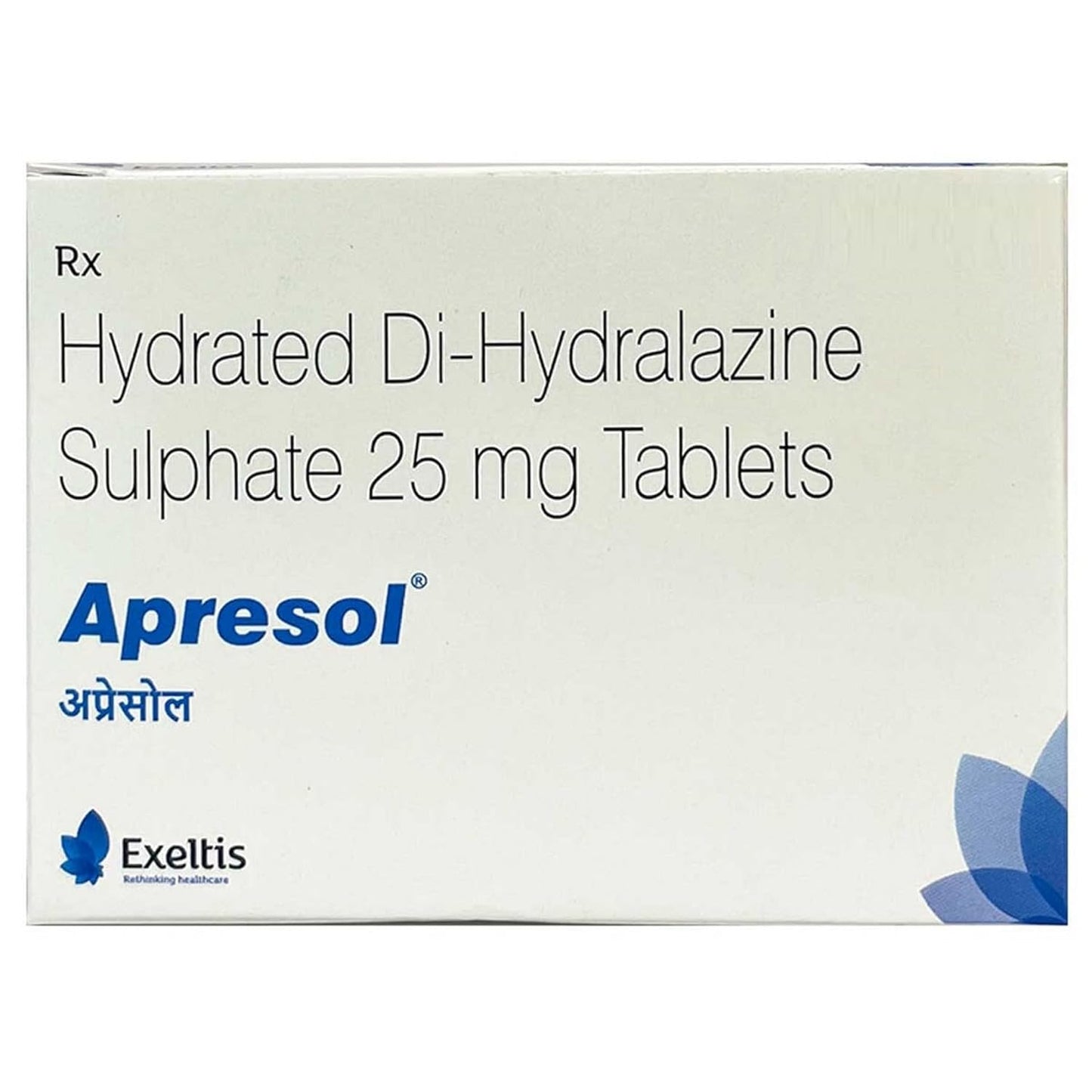 Apresol 25mg - Strip of 30 Tablets