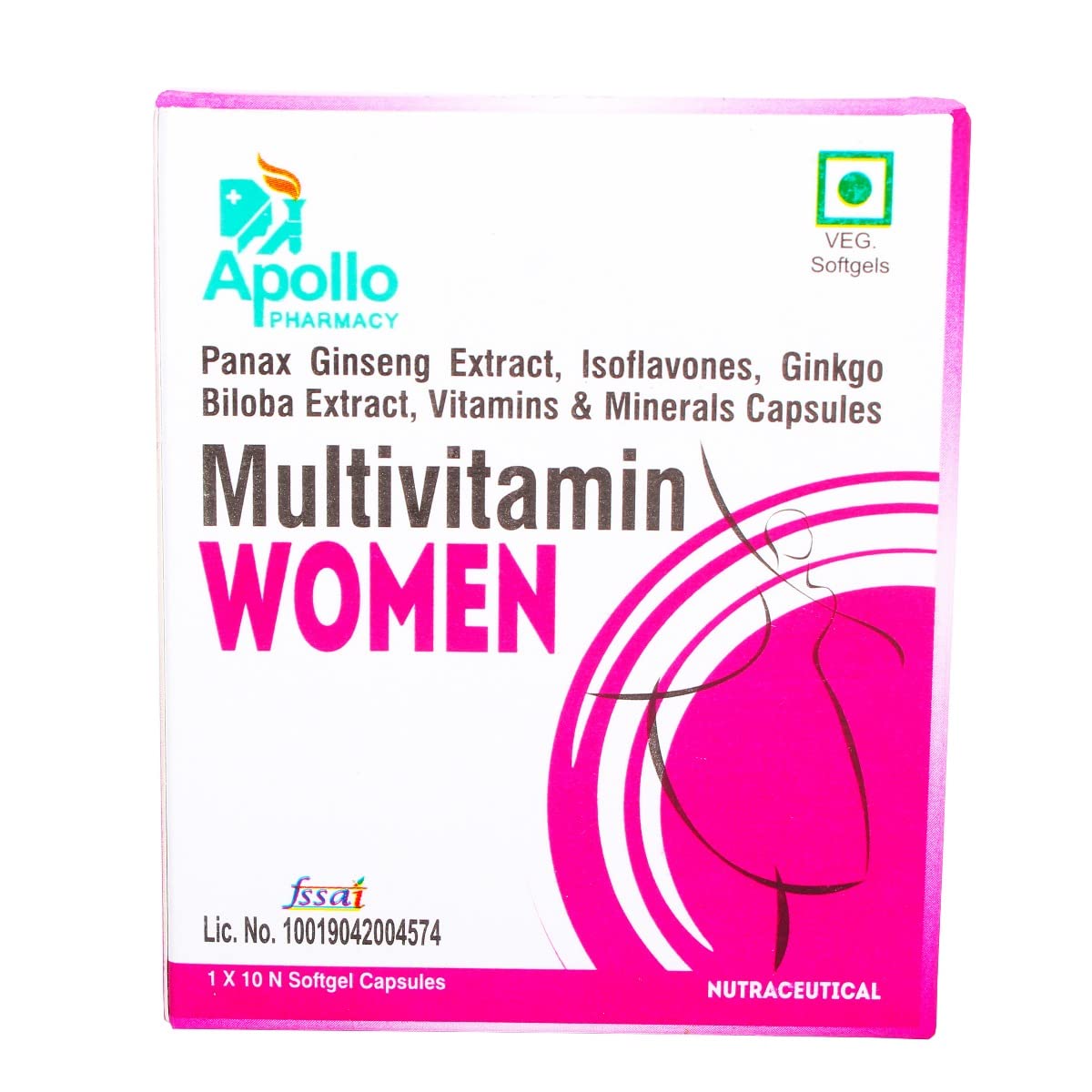 Apollo Pharmacy Women Multivitamin, 10 Capsules