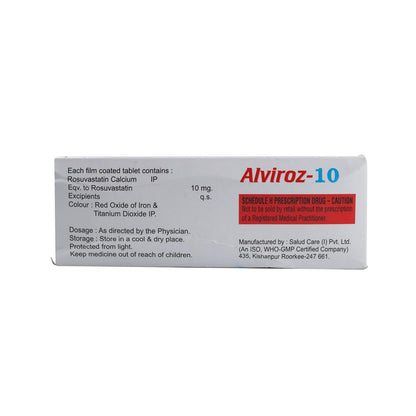 ALVIROZ-10 - Strip of 10 Tablets