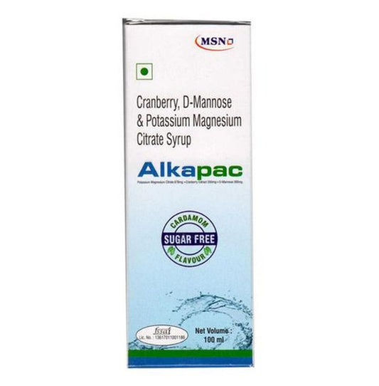 Alkapac Suagr Free Cardamom Syrup 100 ml