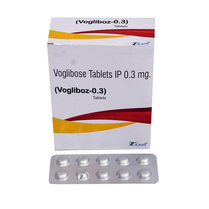 Vogliboz-0.3 - Strip of 10 Tablets