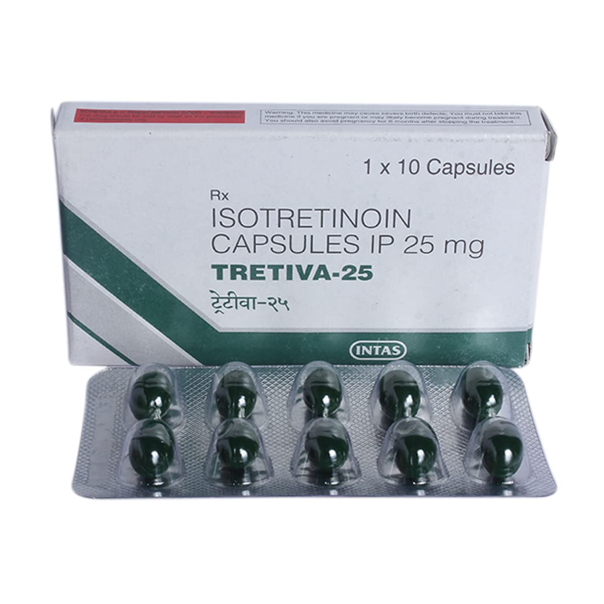 Tretiva 25MG - Strip of 10 Capsules