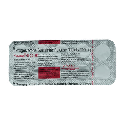 Vopreg 200 SR -Strip of 10 Tablets