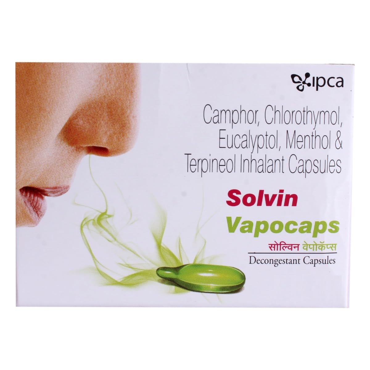 Solvin Vapicaps - Strip of 10 Capsules