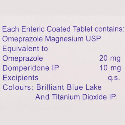 Aciloc RD 20 - Strip of 15 Tablets