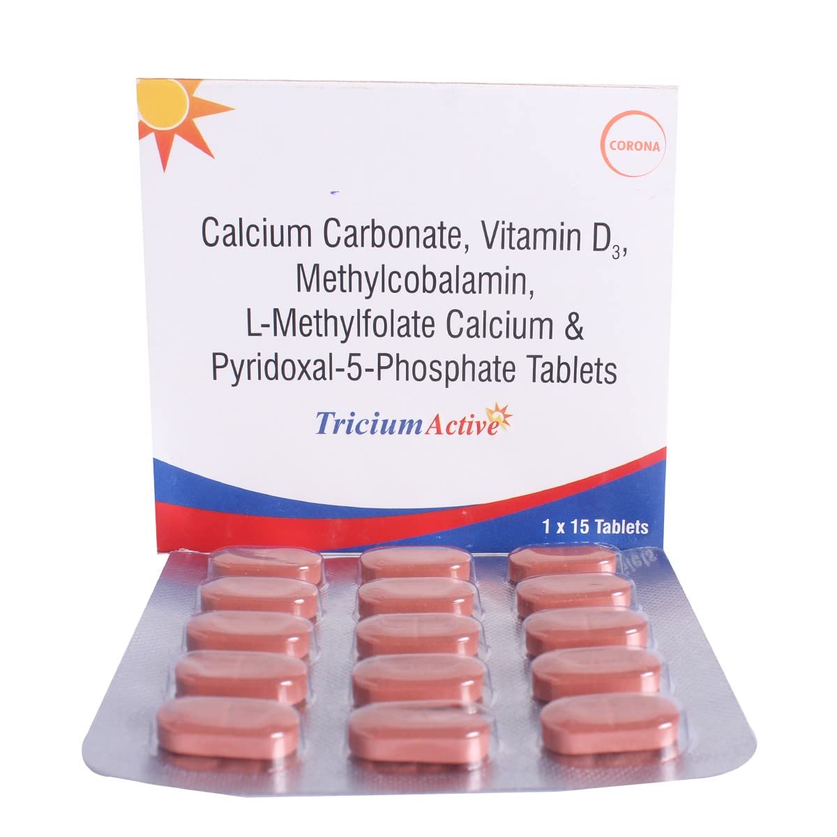 Tricium Active- Strip of 15 Tablets