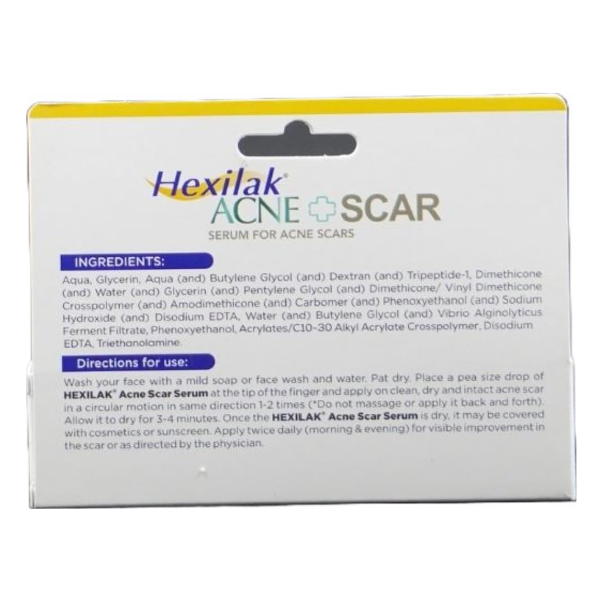 Hexilak Acne Scar - Tube of 15 g Serum