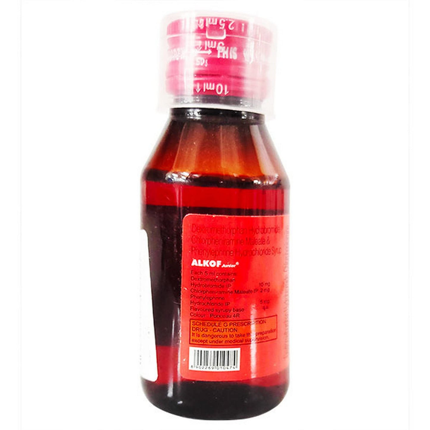 ALKOF JUNIOR - Bottle of 100 ml Syrup