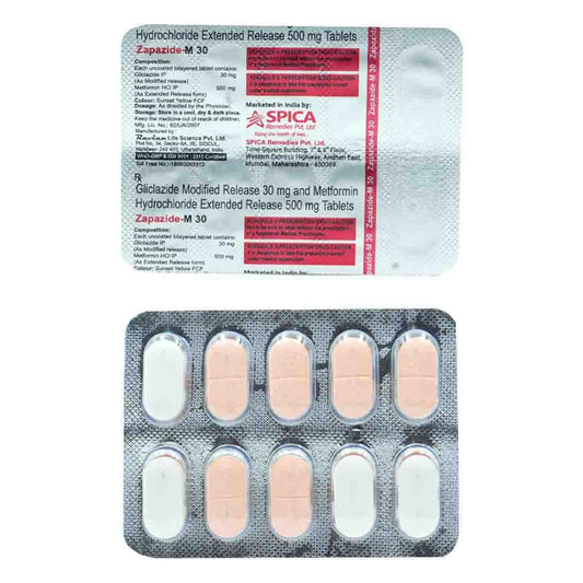 Zapazide-M 30 - Strip of 10 Tablets