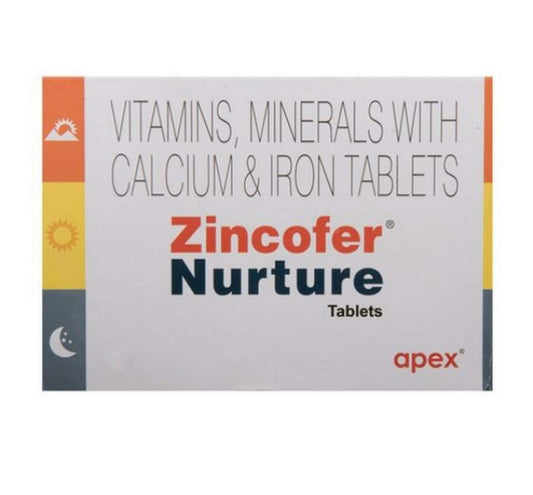 Zincofer Nurture - Strip of 30 Tablets