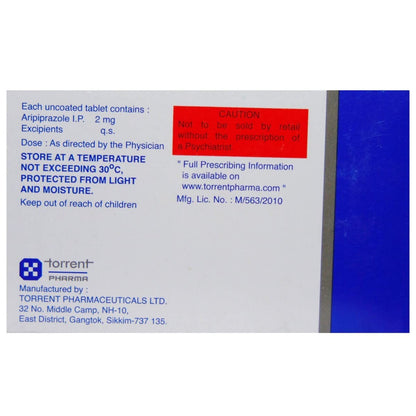 Arip MT 2MG - Strip of 15 Tablets