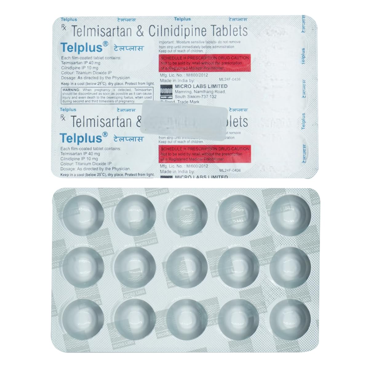 Telplus -Strip of 15 Tablets